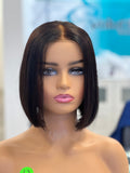 HD 12” bob glueless closure wig